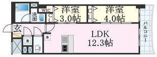 神戸駅 徒歩5分 9階の物件間取画像